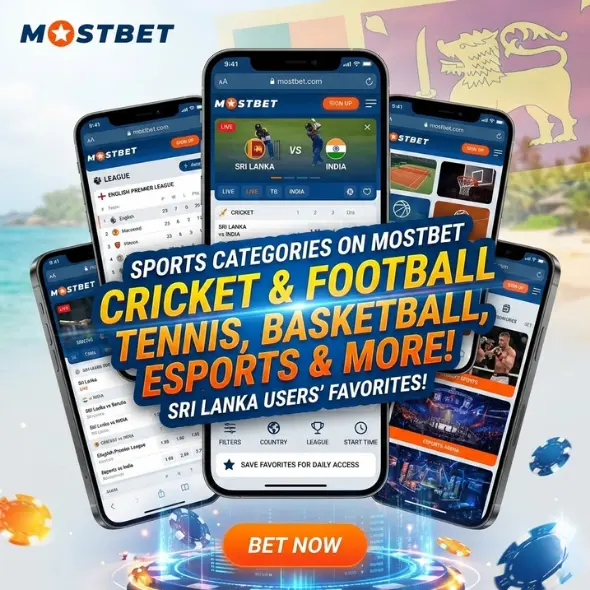 Sports Categories on Mostbet